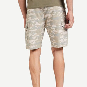 Pantalones cortos Cargo de algodón de verano para hombre personalizados de alta calidad patrón deportivo transpirable superventas OEM nuevos pantalones cortos de calle elásticos informales - Product Image 3
