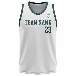 Maillot de basketball personnalisé pour homme, imprimé par sublimation, respirant, anti-humidité, 100 % polyester, uniformes et chemises - Product Image 6