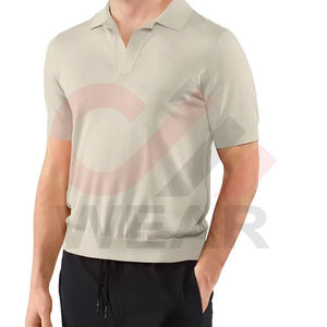 Logo personnalisé de qualité supérieure imprimé hommes pour polo décontracté tissu tricoté super vente OEM ODM services - Product Image 1