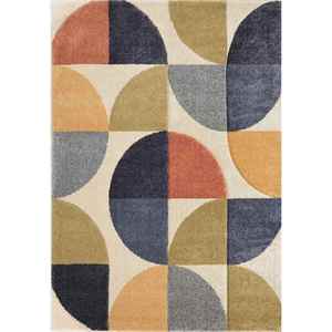 Netline Home Newport Geometric <b>Rug</b>-Bold Multicolour Area <b>Rug</b> - Product Image 1