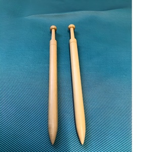 Outil de tissage artisanal en bois, outil de bricolage moderne, canette en bois, tissage en dentelle, bobines de tapisserie - Product Image 1