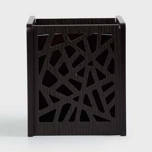 Hot Sale Dark Brown Square <b>Net</b> Design Cutlery Holder From Indian Handicraft Exporter in Affordable Price - Product Image 5