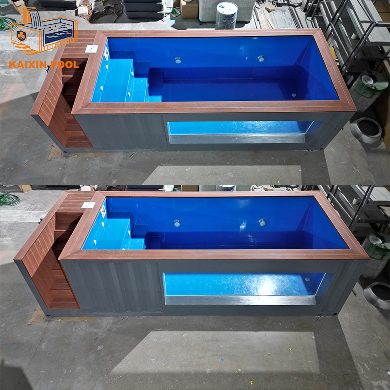 Outdoor Fiber Glass Shipping Container Pools