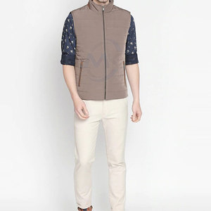 Chaleco acolchado de alta calidad para hombre, cuello levantado, temporada de invierno, recién llegado, MOQ bajo, hecho en Pakistán - Product Image 5