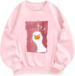 Sweat-shirt à capuche oversize pour femme, hiver 2026, pull en polaire, motif uni, imprimé, doublé, manches longues, taille XL - Product Image 1