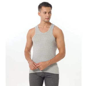 Prix de gros, débardeur sans manches tendance pour hommes, best-seller de l'été, séchage rapide, respirant, extensible, logo personnalisé, haute qualité - Product Image 6