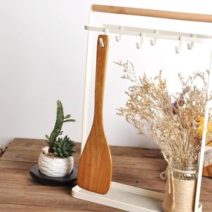 Cuillère à long manche en bois, écologique, design moderne, résistante à la chaleur, vente en gros, exportation - Product Image 4