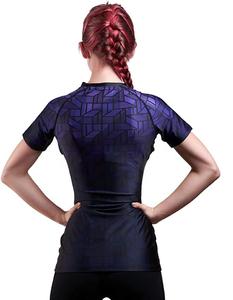 Nouveau design Gym Running Compression chemises pour hommes mma Rash Guard Sublimation manches longues Rash Guard - Product Image 6