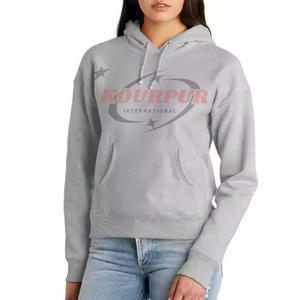 Nouvelle arrivée : sweat à capuche pour femme dans une couleur unique avec poches, confortable, respirant et élégant, à prix raisonnable. - Product Image 3