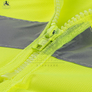 Veste de sécurité haute qualité, légère, imperméable, LED, ANSI Classe 1, coton/polyester, logo personnalisé, design unique, vente flash - Product Image 6