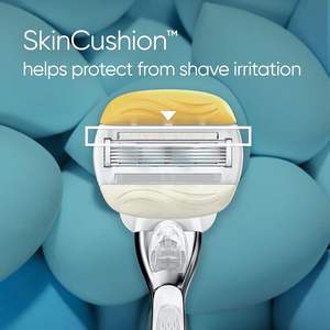 Gillette Venus ComfortGlide Coco con Olay Cuchillas de Afeitar Mujer, Paquete de 6 Recambios de Cuchillas de Afeitar 2 en 1 con Barras de Humedad - Product Image 6