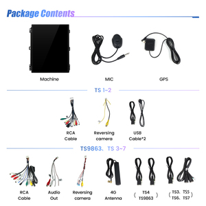 Navifly TS Carro đài phát thanh điều khiển cho 9.7inch máy chủ thiết bị con GPS Para coche xe IPS màn hình thông minh Wifi hồng đài phát thanh điều khiển xe - Product Image 5