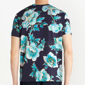 Camiseta de manga corta informal para hombre al mejor precio, de secado rápido, venta al por mayor, sublimación, logotipo de color personalizado, servicio OEM - Product Image 3