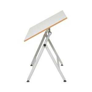 โต๊ะเขียนแบบปรับระดับได้ โต๊ะวาดเขียนสำหรับสถาปนิก พื้นผิวปรับเอียงได้ โครงโลหะ สถานีงานออกแบบระดับมืออาชีพ - Product Image 1