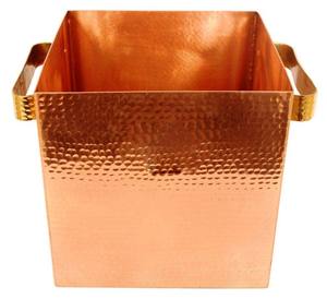 Cubo de hielo de diseño martillado de cobre para interiores y exteriores, Cubo de cerveza para restaurante, Hotel, fiesta, Bar, casa y boda - Product Image 1