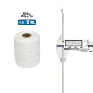 Corda Intrecciata in Polipropilene Bianco (Bobina da 200 Metri) - Product Image 2