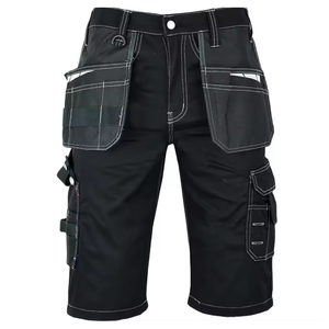 Pantalones Cortos de Trabajo para Hombre, Resistentes, de Cordura, con Bolsillos Reforzados, Pantalones Cortos Cargo con Bolsillos para Herramientas Múltiples - Product Image 1