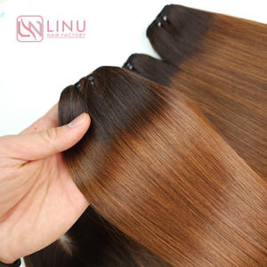 Faisceaux humains vietnamiens bruts droits en os, extensions de cheveux humains Super Double Drawn Viet Nam Raw 100% - Product Image 3