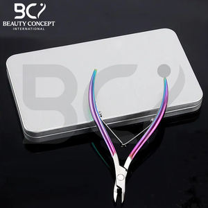 Herramientas Profesionales de Manicura y Pedicura de Acero Inoxidable Color Arcoíris, Agarre Fácil, Ligeras, Duraderas, con Mandíbula Ancha - Product Image 6