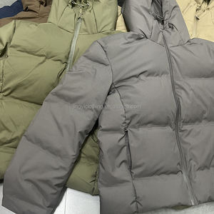 New Arrival High Quality Winter Men's Puffer Jacket with <b>Stand</b> Collar Breathable Custom Logo <b>on</b> Front - Product Image 3