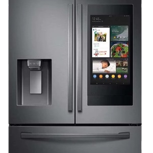 RF28R7551SG de 36 Pulgadas y 28 Cu. Pies Cúbicos, Más Vendido Pies Refrigerador de 4 Puertas Francesas con WiFi y Pantalla Táctil Family Hub de Acero Inoxidable - Product Image 1