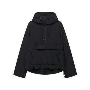 Chaqueta Anorak de Invierno para Mujer, Tejida, con Capucha, Impermeable, Ligera, Cortavientos, Informal, Deportiva, para Actividades al Aire Libre - Product Image 2