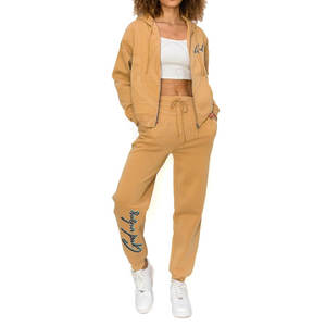 Chándal bordado nuevo diseño de alta calidad, ropa informal, gran oferta, chándal bordado para mujer - Product Image 3