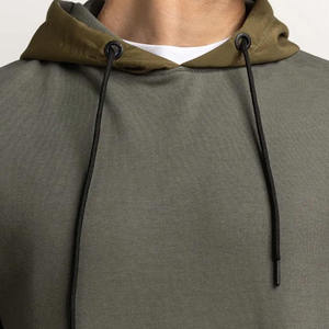 Sweat à capuche personnalisé à manches longues 100% coton de couleur unie Pull à capuche style hiver le plus vendu pour hommes - Product Image 6