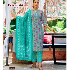 ชุด kurti ที่มีเอกลักษณ์พร้อมกางเกงเข้าชุดสำหรับผู้หญิงสวมใส่ประจำวันและชุดสำนักงานมีจำหน่ายในราคาที่ดีที่สุดจากอินเดีย - Product Image 1