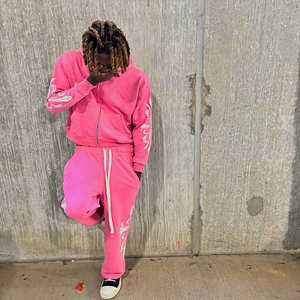 Chándal de Forro Polar 100% Algodón Personalizado al por Mayor para Hombre, Lavado Ácido, Talla Grande, Algodón Grueso, Básico Personalizado - Product Image 6