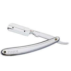 Mejor fabricante Pissco de navajas de afeitar rectas, navajas de corte de pelo para barbería, navajas de afeitar con cuchilla intercambiable para salón. - Product Image 1