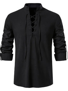 Chemise jacobite Fabrication en gros de qualité supérieure Chemises jacobites de haute qualité Vente en gros Chemise jacobite écologique de qualité supérieure - Product Image 5