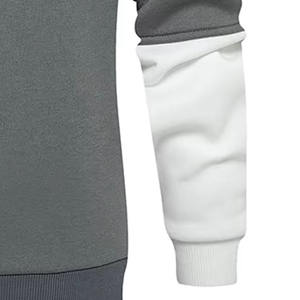 2025 último diseño Invierno 2 tonos Color personalizado impreso hombres 100% algodón polar al aire libre sudaderas con bolsillos canguro ajuste Regular - Product Image 3