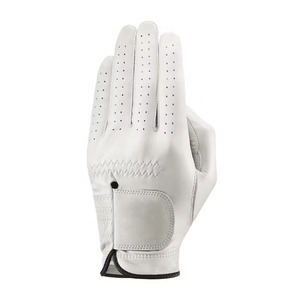 Guantes de golf de piel de oveja auténtica de calidad superior OEM para hombre, equipo deportivo transpirable y resistente a la intemperie con logotipo personalizado - Product Image 6