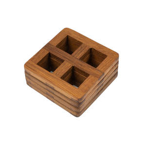 Vente en gros de sous-verres en bois de noyer Look de luxe Nouveau design pour verre et tasse à thé ou café pour la maison et le bureau de l'Inde 2025 - Product Image 2