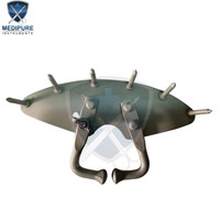 Alat Pencegah Penghisap ASI untuk Anak Sapi Premium Silver Calf Nose Ring, Perangkat Anti-Susui untuk Manajemen Ternak Sapi Muda, Kebutuhan Kedokteran Hewan