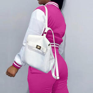 Fabricant OEM Écussons de broderie en chenille de haute qualité Baseball Logo personnalisé Veste universitaire courte pour femmes - Product Image 5