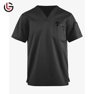 Venta al por mayor nuevo conjunto de uniformes de enfermera de alta calidad transpirable secado rápido hecho a medida uniformes médicos unisex Jersey al por mayor - Product Image 6
