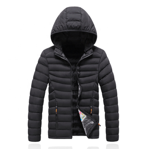 Veste matelassée pour homme de haute qualité, vestes matelassées respirantes, veste matelassée personnalisée, grande taille, chaude, manches longues, polyester, veste pour homme - Product Image 4