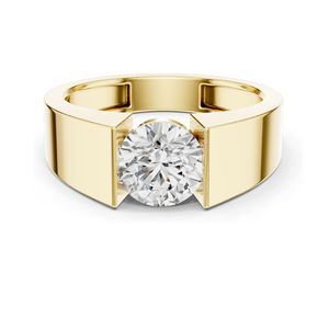 Anillo Solitario con Diamante Cultivado en Laboratorio de 1.5 CT para Mujer, Claridad VVS-VS EF, Disponible en Oro de 18KT, 14KT, 10KT y Plata 925, Color Rosa - Product Image 3
