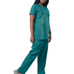 Uniforme de Enfermera Quirúrgica para Mujer, Diseño Único, Tallas Grandes, MOQ Bajo, Venta Caliente - Product Image 3