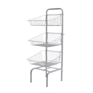 Panier à fruits en métal plaqué argent à plusieurs niveaux, fait à la main, très vendu, panier de rangement pour la maison, utilisation pour le rangement des fruits sur la table - Product Image 2