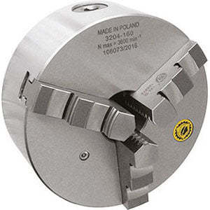 Mandrin de perçage pneumatique auto-centrant à 3 mors pour fraiseuse et tour - 1563p, en acier 315, options pneumatiques manuelles - Product Image 1