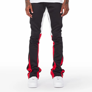 Pantalones de chándal acampanados de algodón pesado de invierno para hombre, Pantalones rectos, pantalones de chándal apilados, ropa deportiva holgada de carga, Hip Hop - Product Image 2