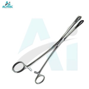 Fórceps de sujeción de esponja ALMAC Rampley, instrumento quirúrgico Manual de acero inoxidable de primera calidad, cirugía de manipulación de tejidos con logotipo personalizado - Product Image 2