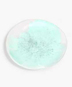 Plateau de service en résine époxy artistique artisanal avec des bols de luxe surdimensionnés pour les repas royaux, les célébrations festives, la décoration intérieure - Product Image 6