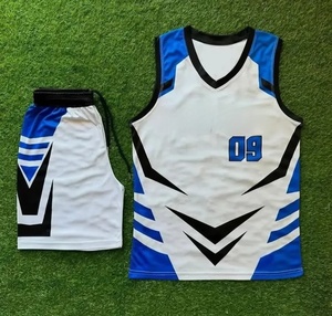Maillot de basket-ball personnalisé avec nom, numéro et logo, impression numérique, réversible, entraînement, short de basket-ball pour hommes, uniformes de basket-ball - Product Image 2