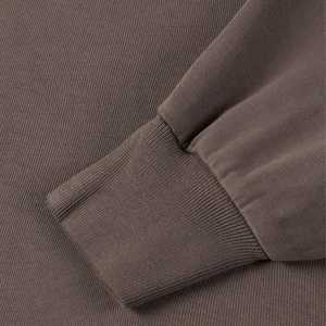 Sudadera Deportiva para Hombre al por Mayor, Hombros Caídos, Felpa Francesa de Algodón, Logotipo Personalizado, Sudadera Lisa, Sudadera con Cuello Redondo - Product Image 2