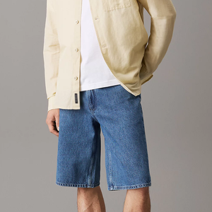 กางเกงขาสั้นผ้ายีนส์สำหรับผู้ชายกางเกงขาสั้นผ้ายีนส์สำหรับผู้ชาย - Product Image 4