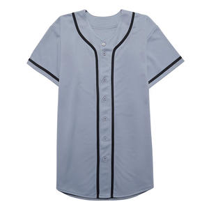 Camiseta de béisbol en blanco personalizada de secado rápido, ropa deportiva con logotipo personalizado, camiseta de béisbol cómoda de la mejor calidad para hombres - Product Image 3